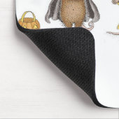 家マウスのDesigns®のマウスパッド マウスパッド (コーナー)