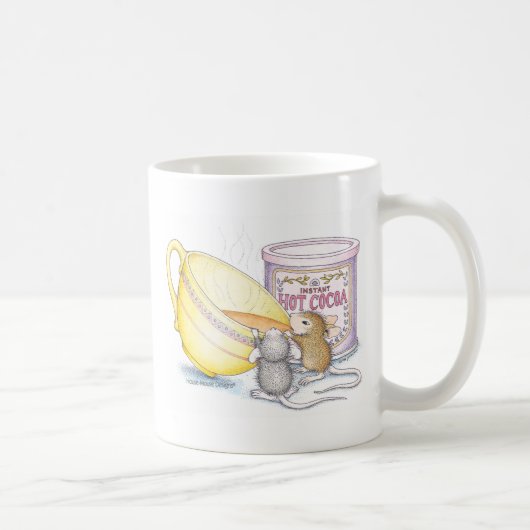 家マウスのDesigns®のマグ コーヒーマグカップ (右)