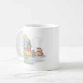 家マウスのDesigns®のマグ コーヒーマグカップ (正面左)