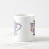家マウスのDesigns®のマグ コーヒーマグカップ (中央)