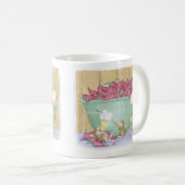 家マウスのDesigns®のマグ コーヒーマグカップ (正面右)