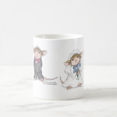 家マウスのDesigns®のマグ コーヒーマグカップ (中央)