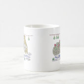 家マウスのDesigns®のマグ コーヒーマグカップ (中央)