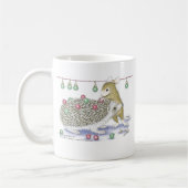 家マウスのDesigns®のマグ コーヒーマグカップ (左)