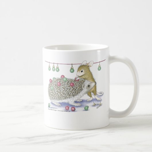 家マウスのDesigns®のマグ コーヒーマグカップ (右)