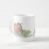 家マウスのDesigns®のマグ コーヒーマグカップ (正面左)