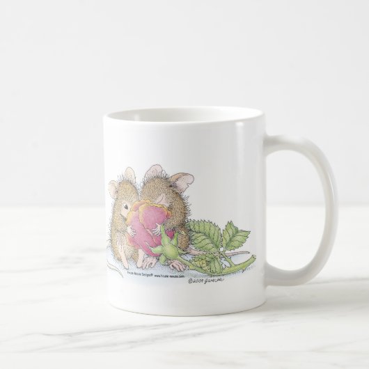 家マウスのDesigns®のマグ コーヒーマグカップ (右)