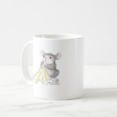 家マウスのDesigns®のマグ コーヒーマグカップ (正面左)