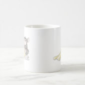 家マウスのDesigns®のマグ コーヒーマグカップ (中央)