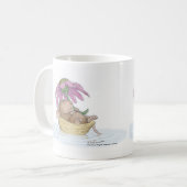 家マウスのDesigns®のマグ コーヒーマグカップ (正面左)
