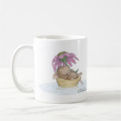 家マウスのDesigns®のマグ コーヒーマグカップ (左)