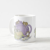家マウスのDesigns®のマグ コーヒーマグカップ (正面左)