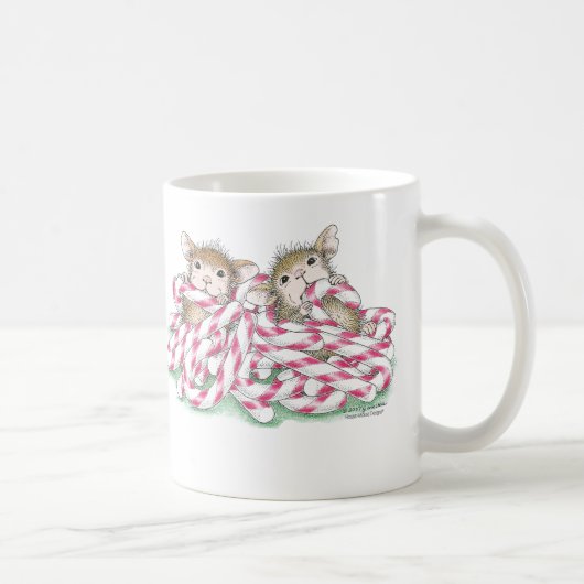家マウスのDesigns®のマグ コーヒーマグカップ (右)