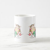 家マウスのDesigns®のマグ コーヒーマグカップ (中央)