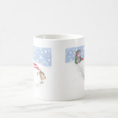 家マウスのDesigns®のマグ コーヒーマグカップ (中央)