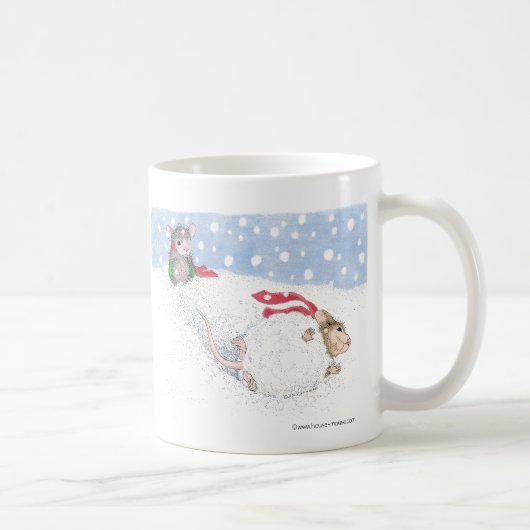 家マウスのDesigns®のマグ コーヒーマグカップ (右)