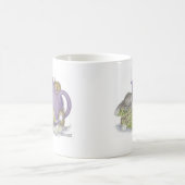 家マウスのDesigns®のマグ コーヒーマグカップ (中央)