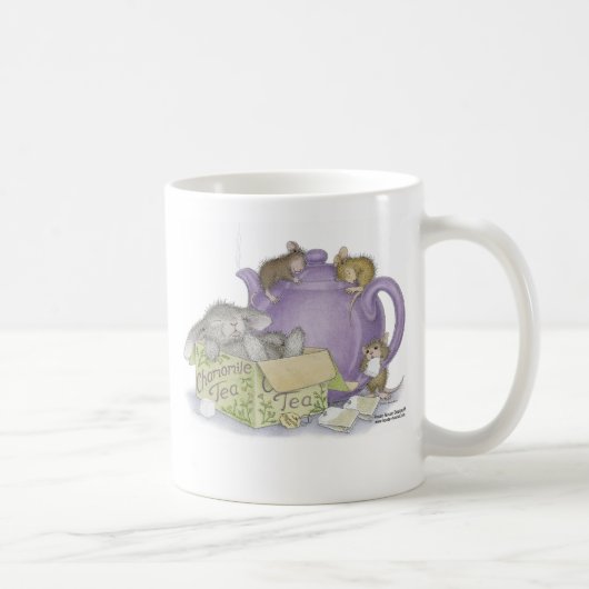 家マウスのDesigns®のマグ コーヒーマグカップ (右)