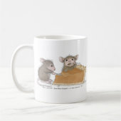 家マウスのDesigns®のマグ コーヒーマグカップ (左)