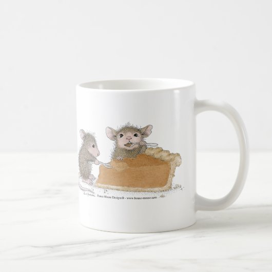家マウスのDesigns®のマグ コーヒーマグカップ (右)