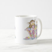 家マウスのDesigns®のマグ コーヒーマグカップ (正面右)