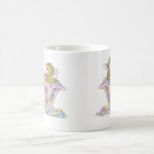 家マウスのDesigns®のマグ コーヒーマグカップ (中央)