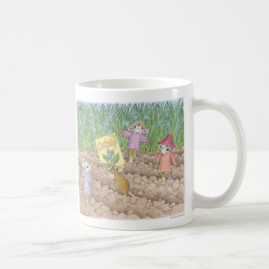 家マウスのDesigns®のマグ コーヒーマグカップ (右)
