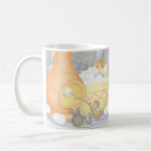 家マウスのDesigns®のマグ コーヒーマグカップ (左)