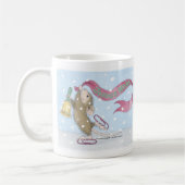 家マウスのDesigns®のマグ コーヒーマグカップ (左)