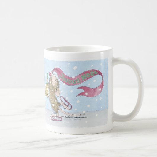 家マウスのDesigns®のマグ コーヒーマグカップ (右)
