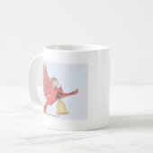 家マウスのDesigns®のマグ コーヒーマグカップ (正面左)