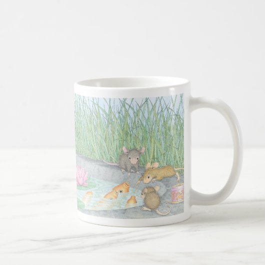 家マウスのDesigns®のマグ コーヒーマグカップ (右)