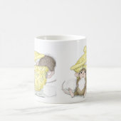 家マウスのDesigns®のマグ コーヒーマグカップ (中央)