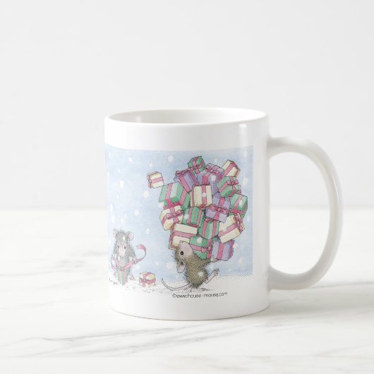 家マウスのDesigns®のマグ コーヒーマグカップ (右)