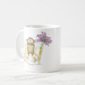 家マウスのDesigns®のマグ コーヒーマグカップ (正面左)