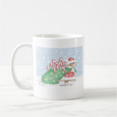 家マウスのDesigns®のマグ コーヒーマグカップ (左)