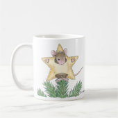 家マウスのDesigns®のマグ コーヒーマグカップ (左)