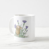 家マウスのDesigns®のマグ コーヒーマグカップ (正面左)