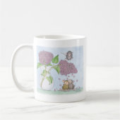 家マウスのDesigns®のマグ コーヒーマグカップ (左)