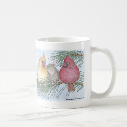 家マウスのDesigns®のマグ コーヒーマグカップ (右)