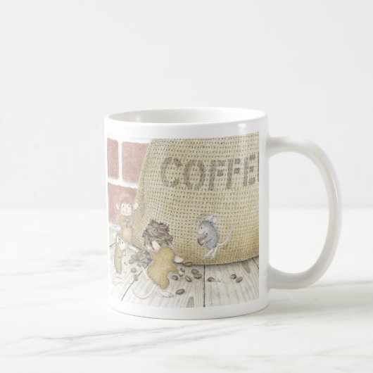 家マウスのDesigns®のマグ コーヒーマグカップ (右)