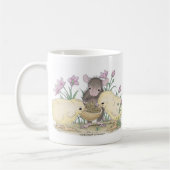 家マウスのDesigns®のマグ コーヒーマグカップ (左)