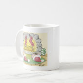 家マウスのDesigns®のマグ コーヒーマグカップ (正面左)
