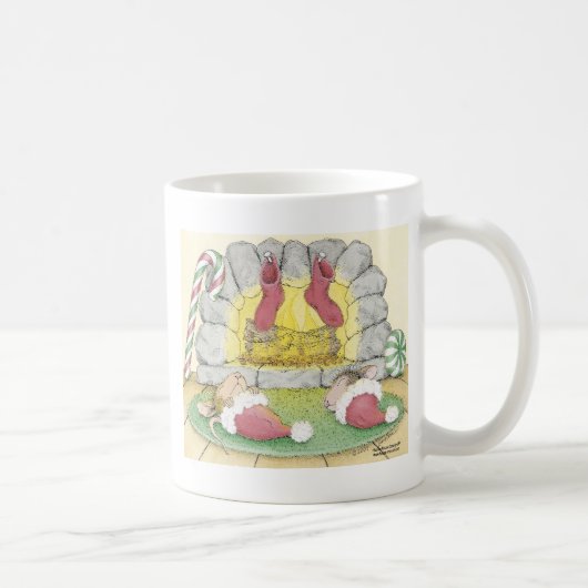 家マウスのDesigns®のマグ コーヒーマグカップ (右)
