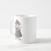 家マウスのDesigns®のマグ コーヒーマグカップ (正面左)