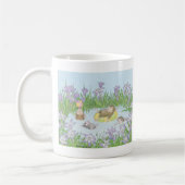 家マウスのDesigns®のマグ コーヒーマグカップ (左)