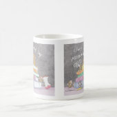 家マウスのDesigns®のマグ コーヒーマグカップ (中央)