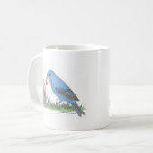 家マウスのDesigns®のマグ コーヒーマグカップ (正面左)