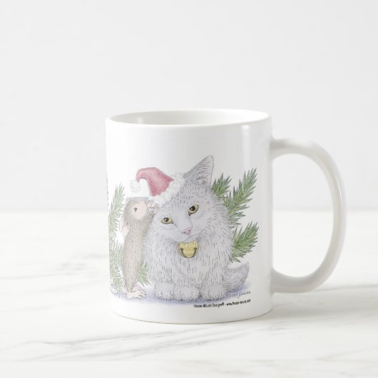 家マウスのDesigns®のマグ コーヒーマグカップ (右)