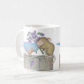 家マウスのDesigns®のマグ コーヒーマグカップ (正面左)